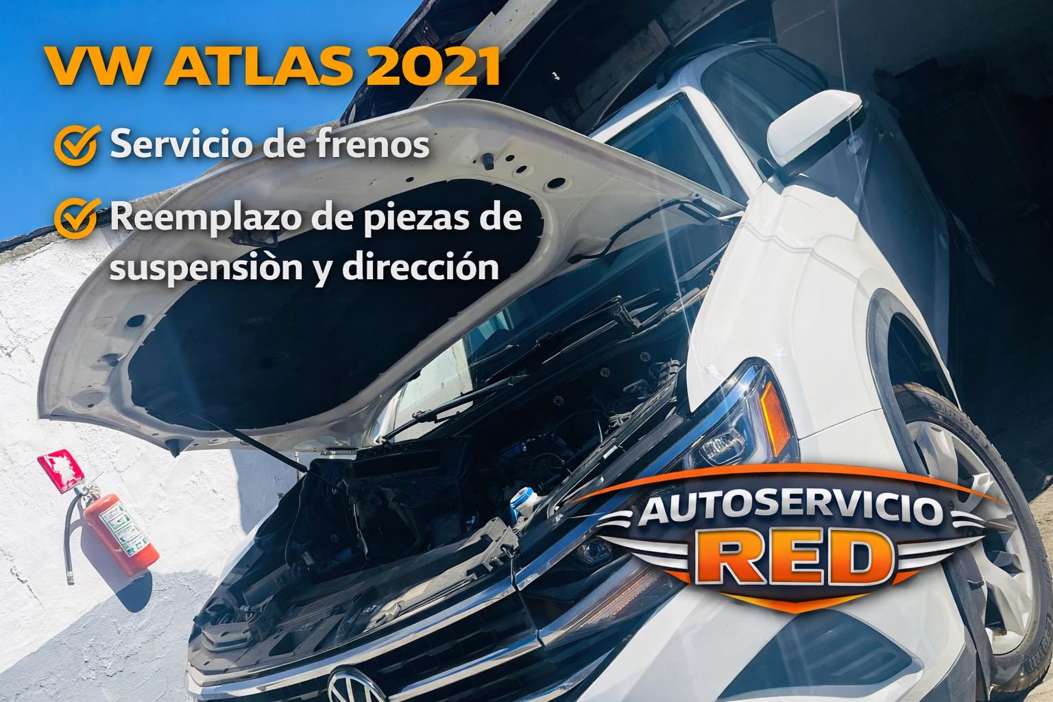 VW Atlas 2021 Servicio de Frenos